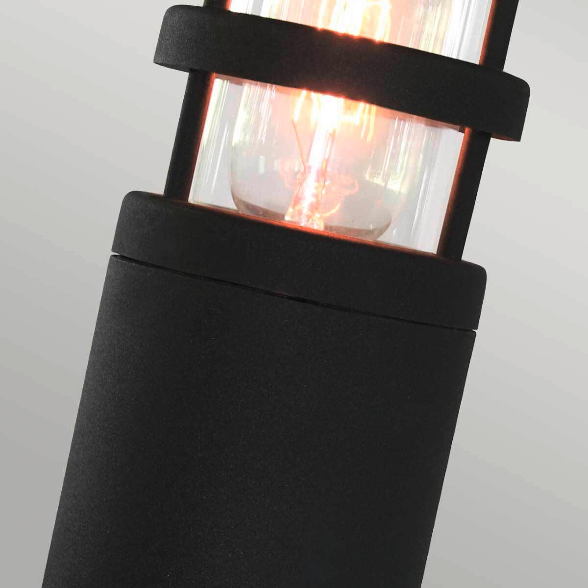 Wegeleuchte Hornbaek-Ped - Schwarz, KONVENTIONELL, Metall (30,7/13cm) - Elstead Lighting