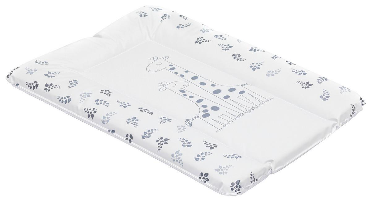 Wickelauflage Kunststoff Weiß Giraffen Motiv, Abwischbar - Weiß, LIFESTYLE, Kunststoff (70/53/4cm) - Fillikid