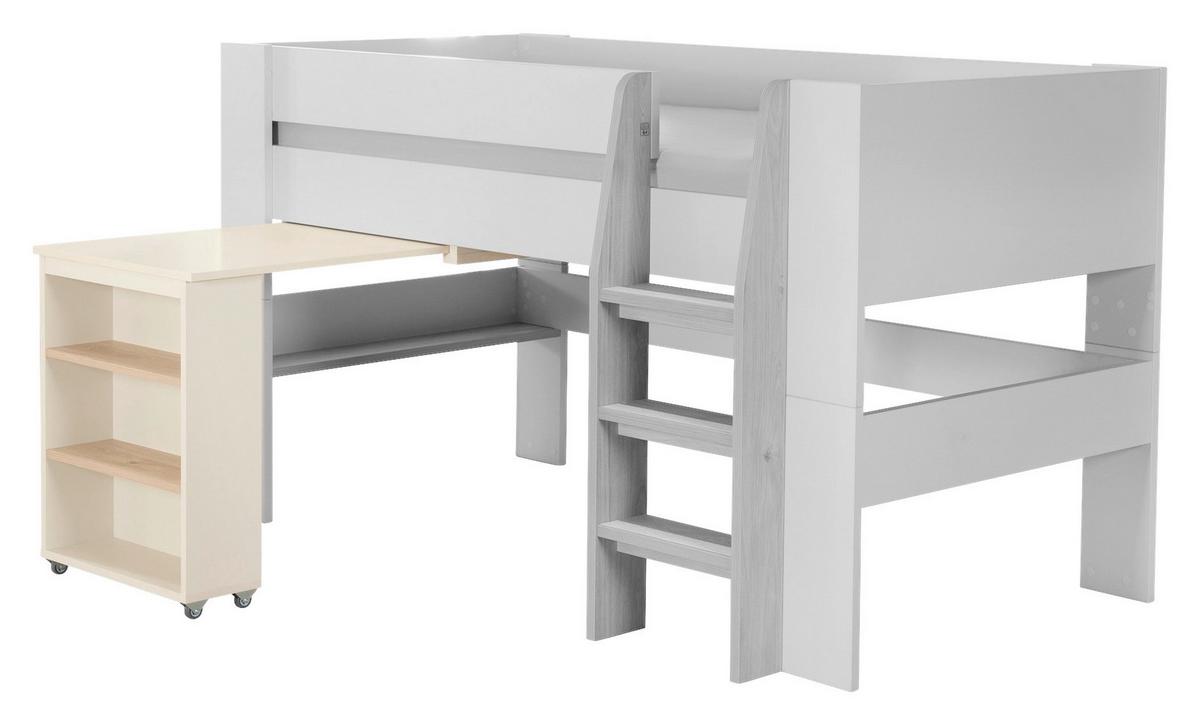 Anbauschreibtisch Flexi Grow Kashmir - Kaschmir, KONVENTIONELL, Holzwerkstoff (65,5/77/95,5cm) - Roba
