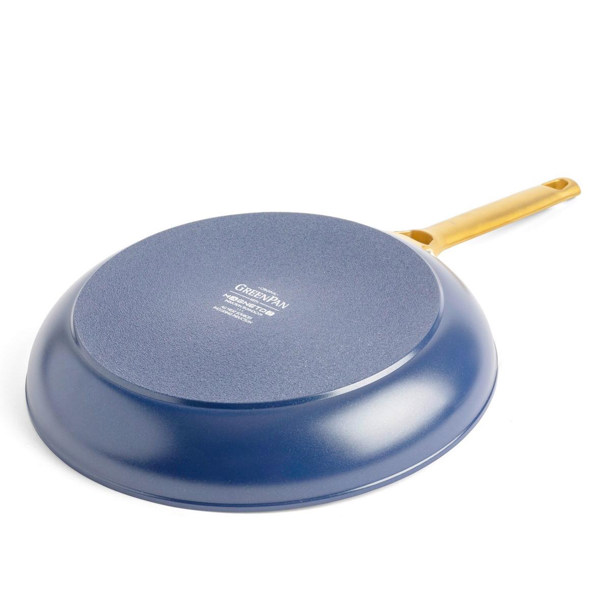 Pfannenset Padova Reserve Weiß/Gold/D-Blau D: 20/26 cm - Goldfarben/Weiß, Basics, Metall (20 & 26cm) - GreenPan