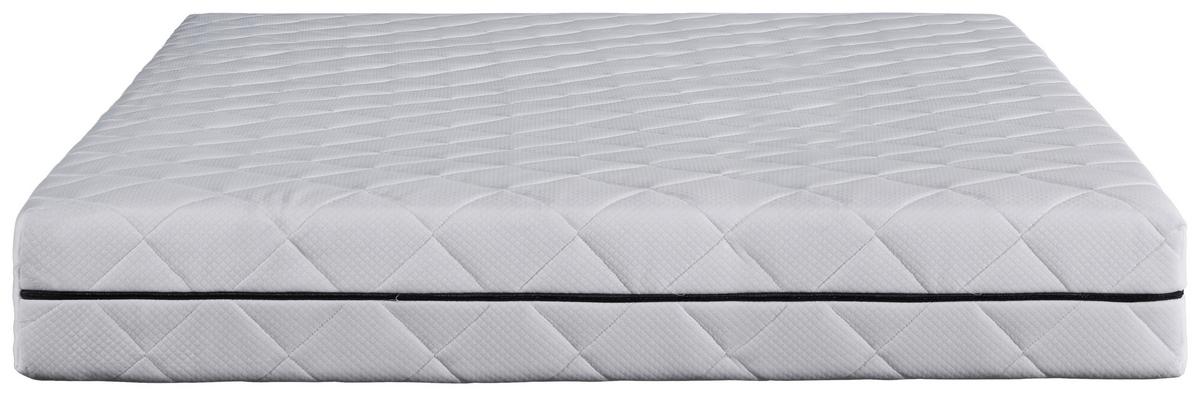 Taschenfederkernmatratze Essentia Weiß Lf: 180x200 cm - Weiß, Basics, Textil (180/200cm) - MID.YOU