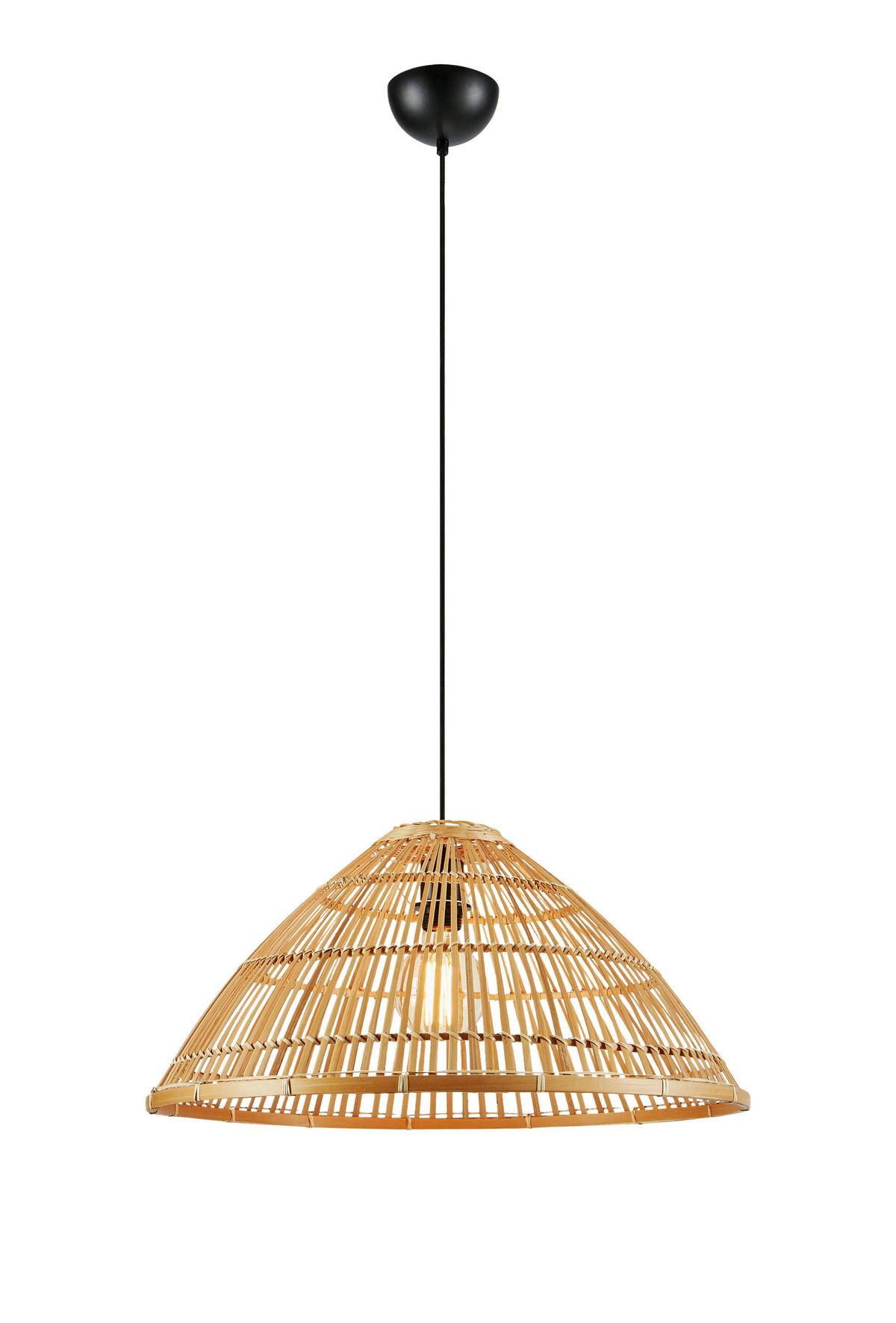 Hängeleuchte Capello - Naturfarben, Basics, Naturmaterialien/Metall (58/27cm) - Markslöjd