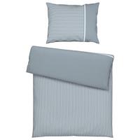 POVLEČENÍ Johannes, 70X90/140X200 cm - šedomodrá, Konvenční, textil (140/200cm) - Mömax