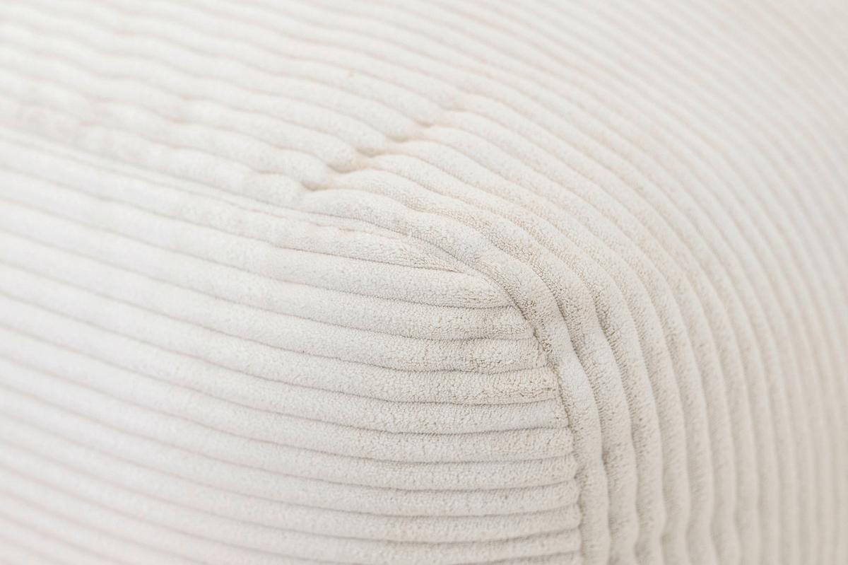 Sitzsack Cubi Cord beige, Indoor, B: 60cm - Beige, Basics, Textil (60/40/50cm)