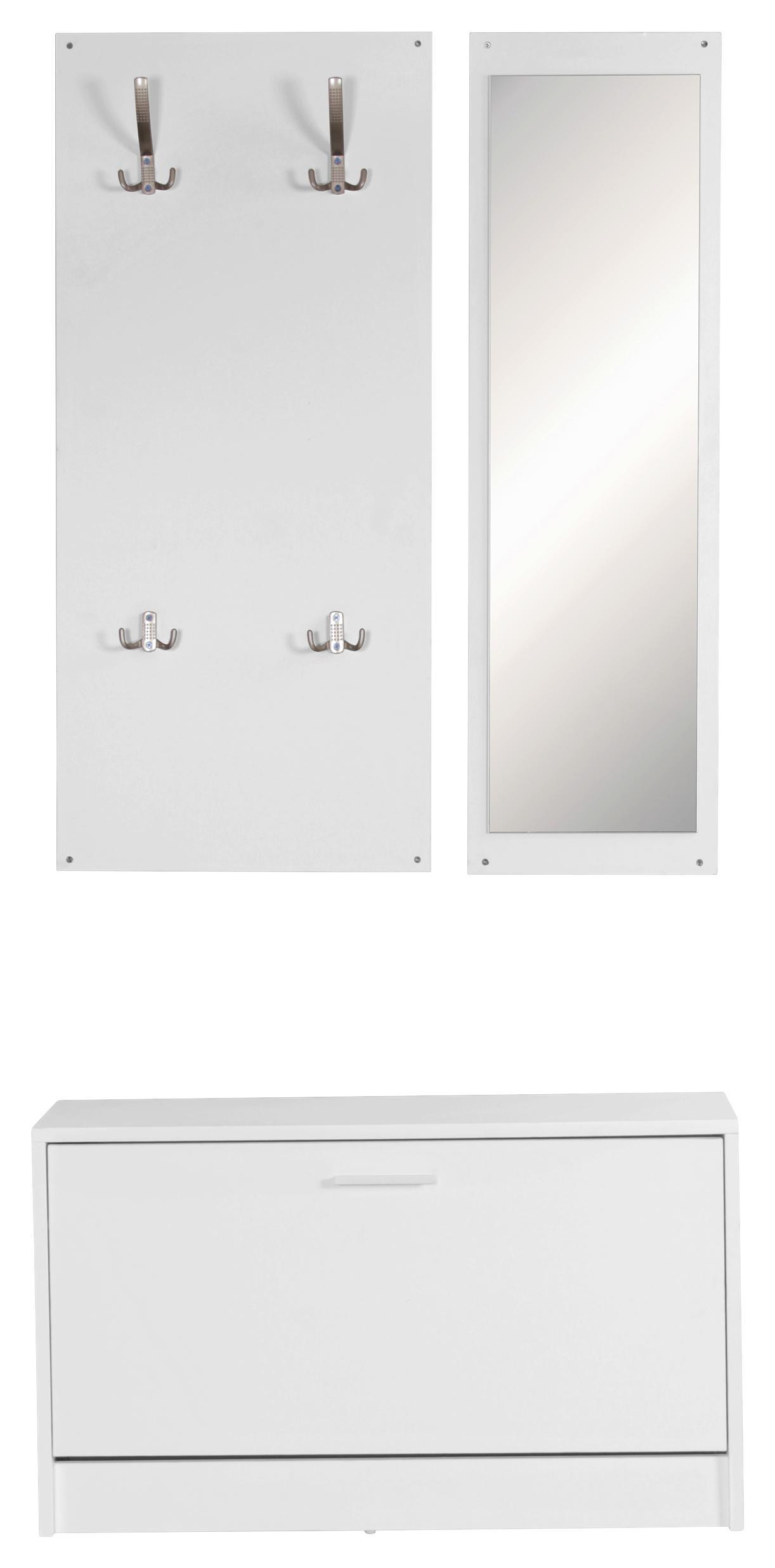 Komplettgarderobe JANA in Weiß