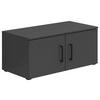 Aufsatzschrank 80 cm Multi Cabinet ,graphitfarben - Graphitfarben, MODERN, Holzwerkstoff (80/35/40cm)