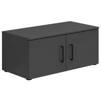 Nadstavec na skriňu MULTISTAURAUM š: 80 cm - čierna/grafitová, Modern, kompozitné drevo/plast (80/35/40cm)