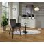 Stuhl Lounge Anthrazit - Anthrazit/Schwarz, MODERN, Textil/Metall (59,5/88,5/60,5cm) - Ombra