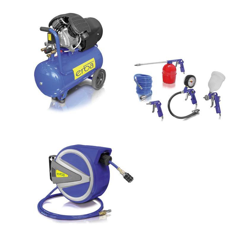 Kompressorenset S17012 - Blau, MODERN, Kunststoff - Erba