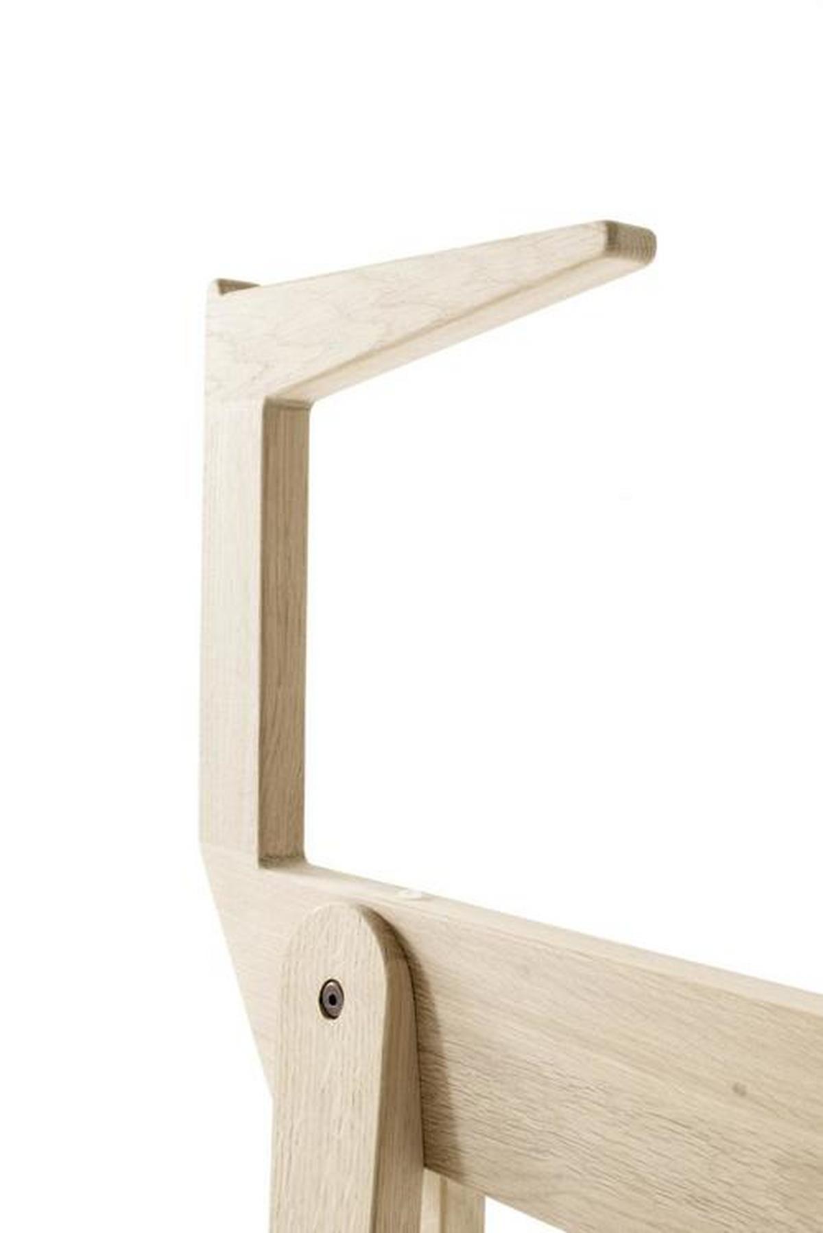 Tischgestell Berliner Bock - Eichefarben, Design, Holz (75/25/98cm) - Sudbrock