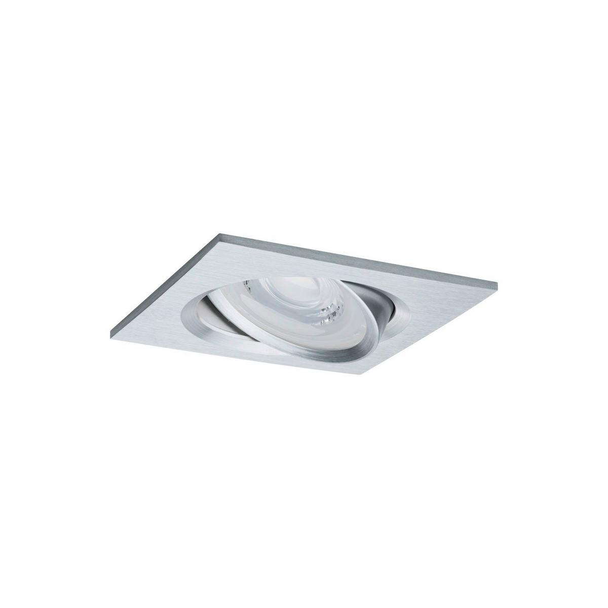 Deckenleuchte 3er-Set B: 8,4 cm, dimmbar, Rechteckig - Basics (8,4cm) - Paulmann