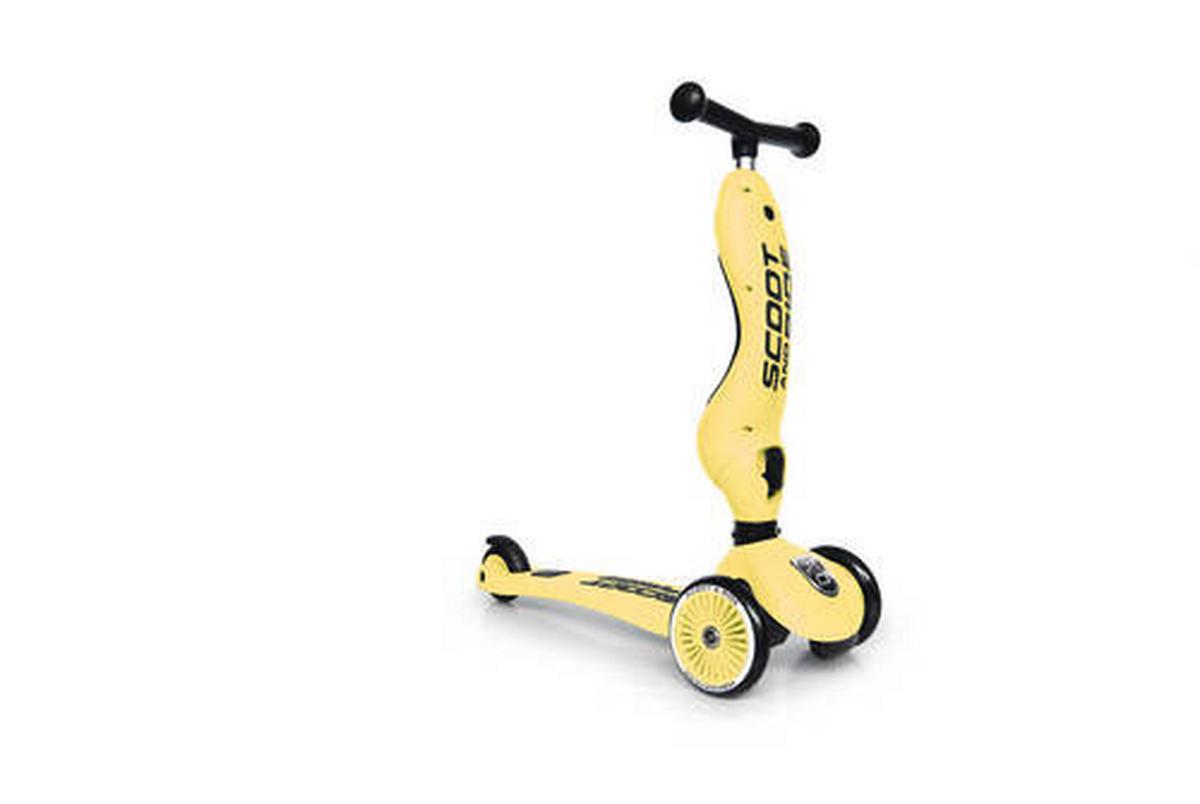 Kinderscooter Highwaykick 1 - Gelb, Basics, Kunststoff/Metall (24/37/55cm) - Scoot and Ride