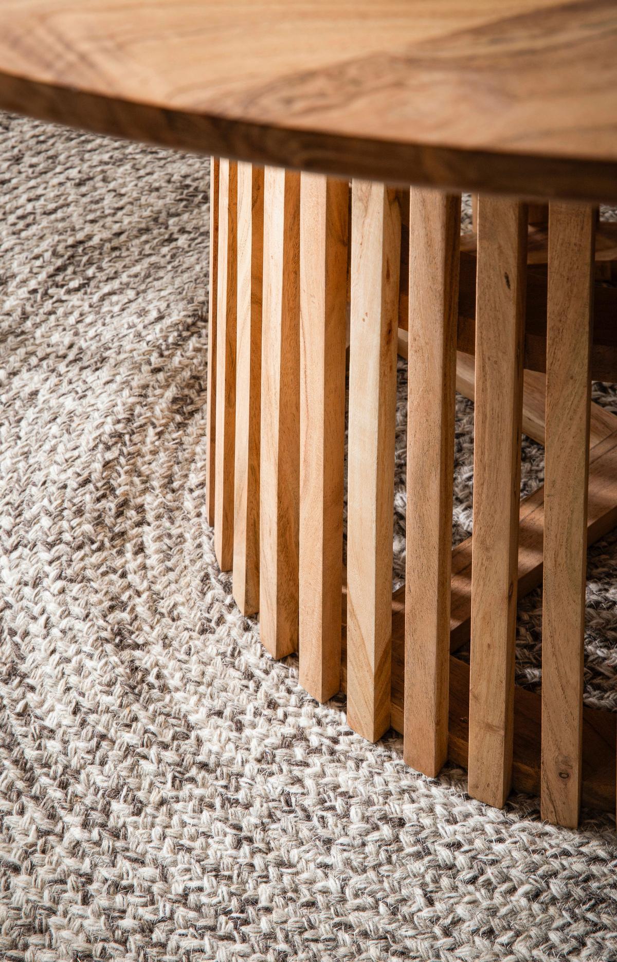 Esstisch Akaziefarben B: 120 cm - Akaziefarben, Design, Holz (120/120/77cm) - Livetastic