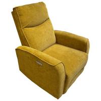 Tv-fotel "leon" Leon *TOP ÁR* - sárga, Konventionell, textil/fa (80/102/96cm) - Best Price