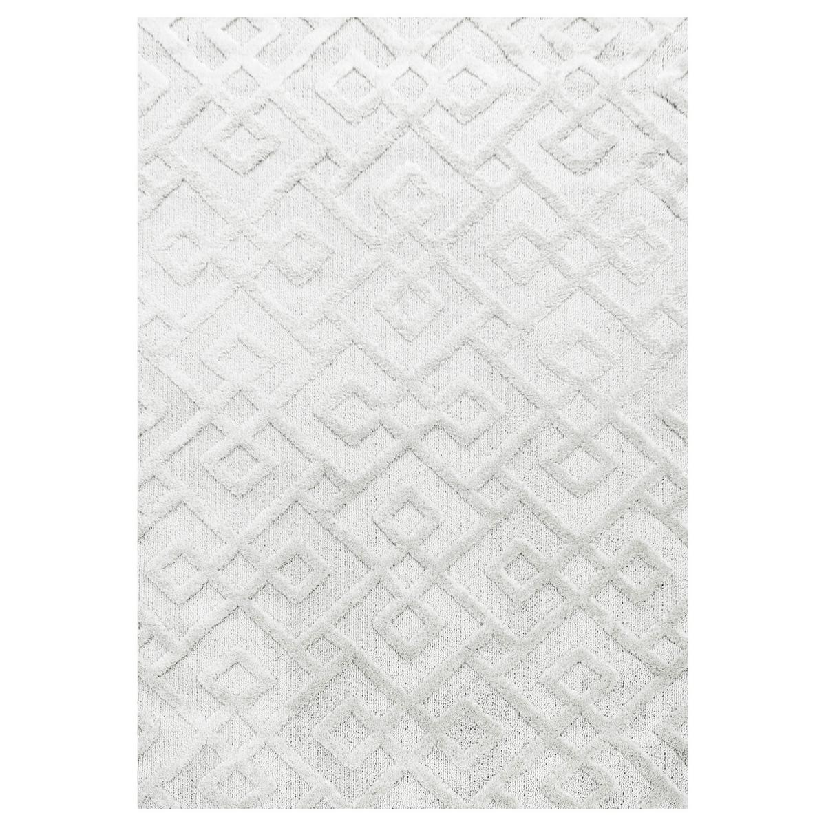 Tkaný koberec 60x110cm, krémová - krémová, Konventionell, textil (60/110cm)