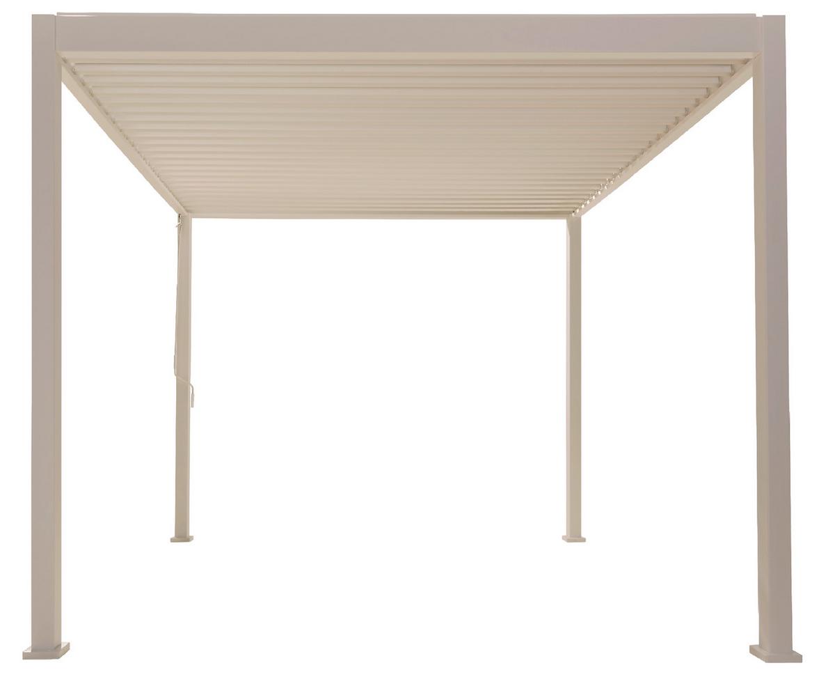 Pergola Deluxe 300x400 Grau - Grau, LIFESTYLE, Metall (400/250/300cm) - Gardenson