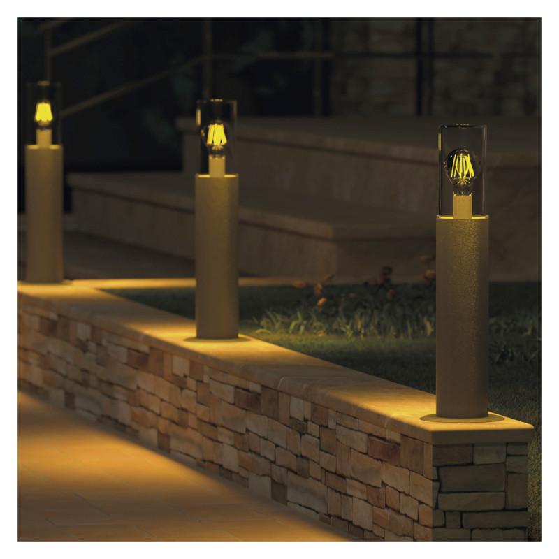 VONKAJŠIE LED SVIETIDLO ZALA - antracitová, Modern, kov/plast