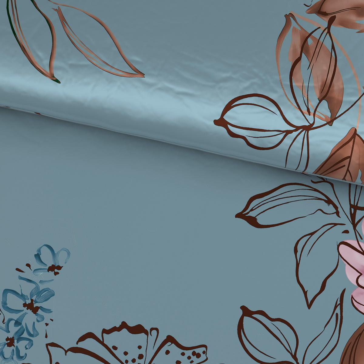 POSTEĽNÁ BIELIZEŇ TOULON - modrá, Modern, textil (140/200cm) - Mömax
