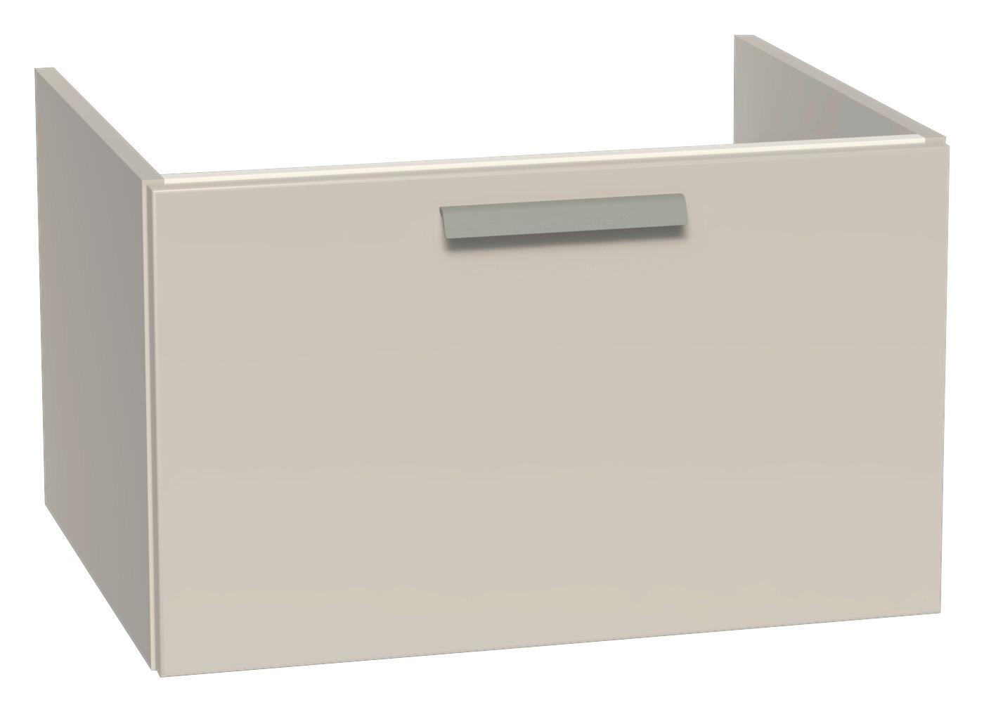 Waschtischunterschrank Weiss, B: 60 cm - Weiß, MODERN, Holzwerkstoff (60/36/49cm) - Vertico