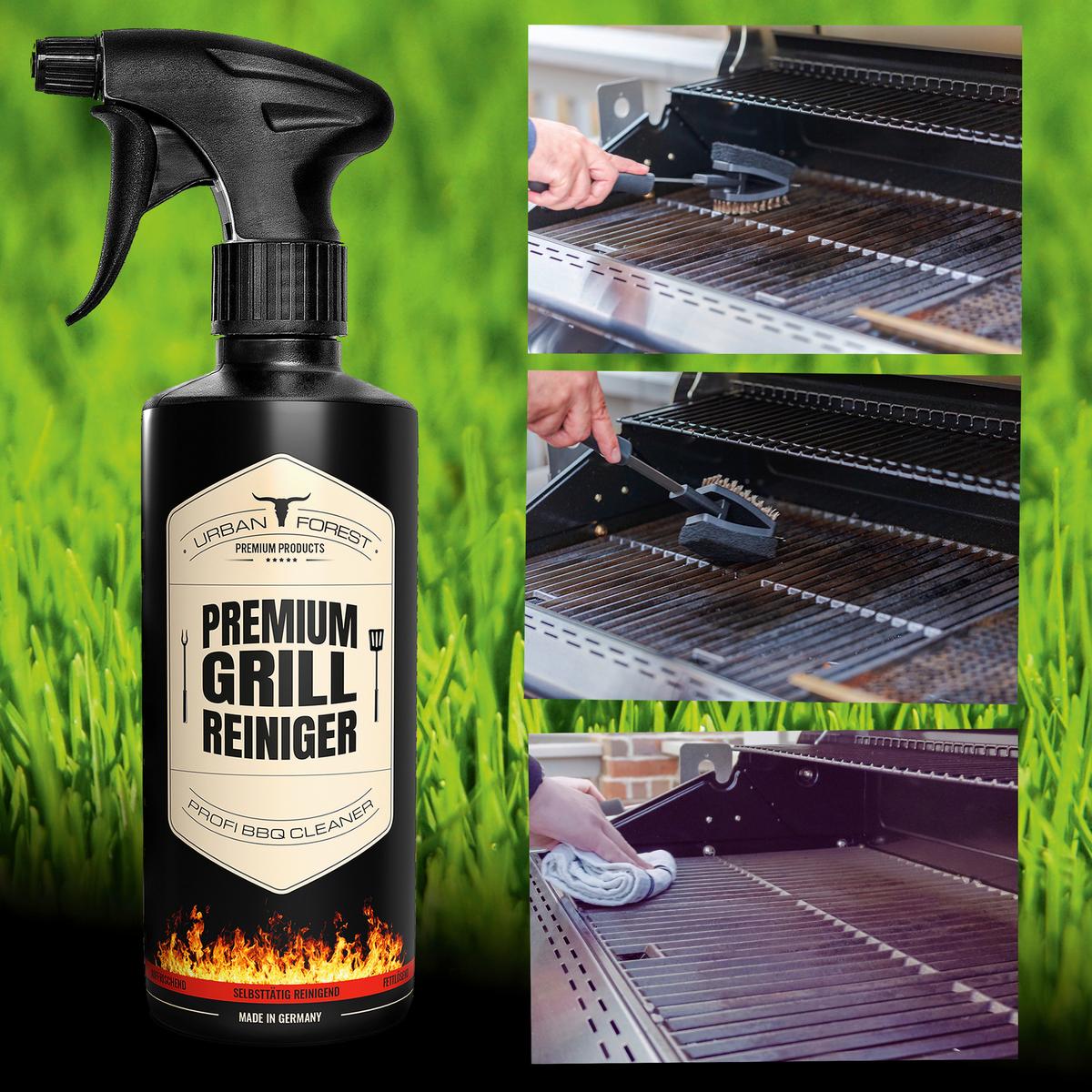 Reinigungsset Premium Grillreiniger - Basics (500ml) - Urban Forest