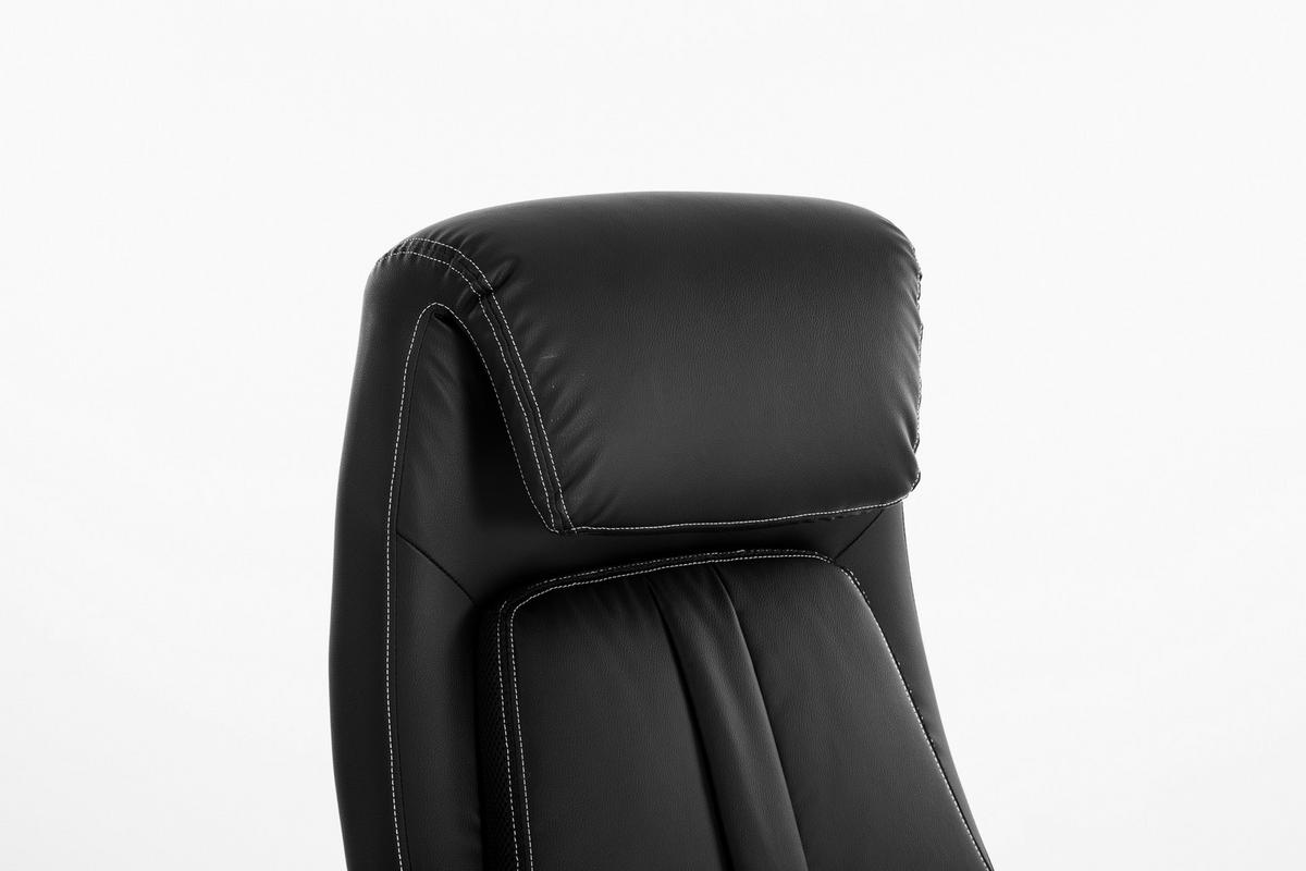 Főnöki Szék Graz - fekete, Modern, műanyag/textil (68/124/79cm)