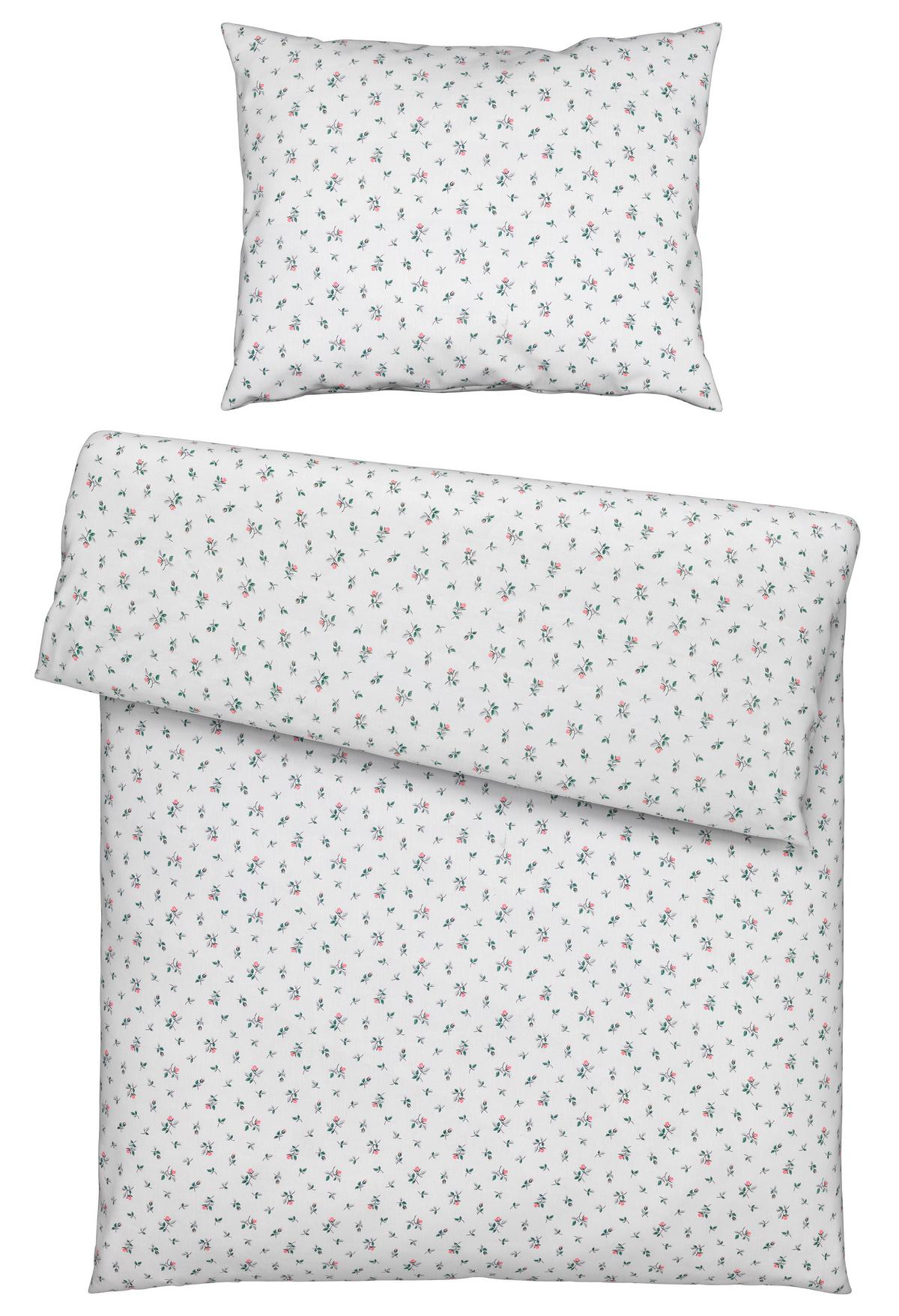 Povlečení Rose, 140/200cm, béžová - béžová, Romantický / Rustikální, textil (140/200cm) - Modern Living