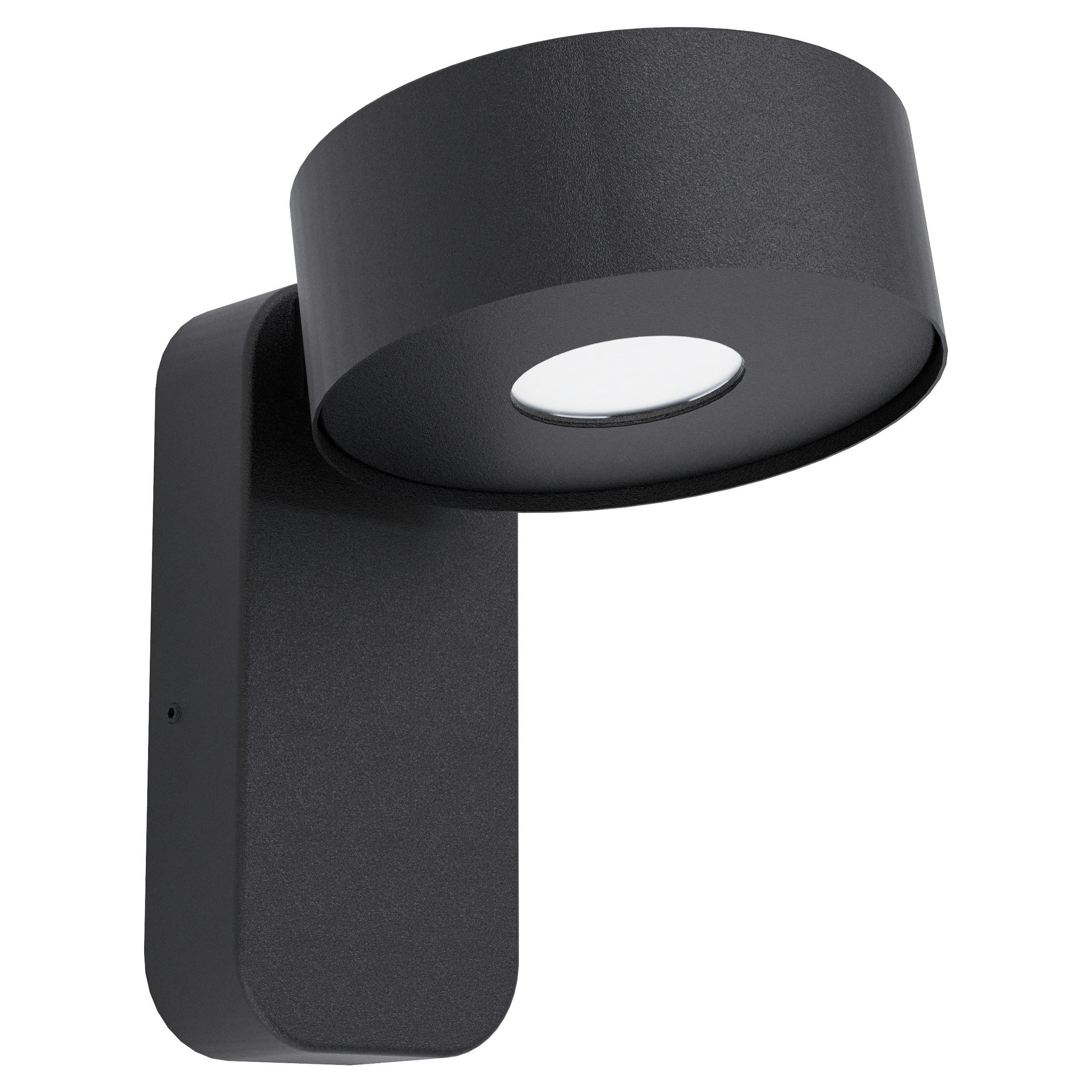 Led-wandleuchte Palosco Schwarz