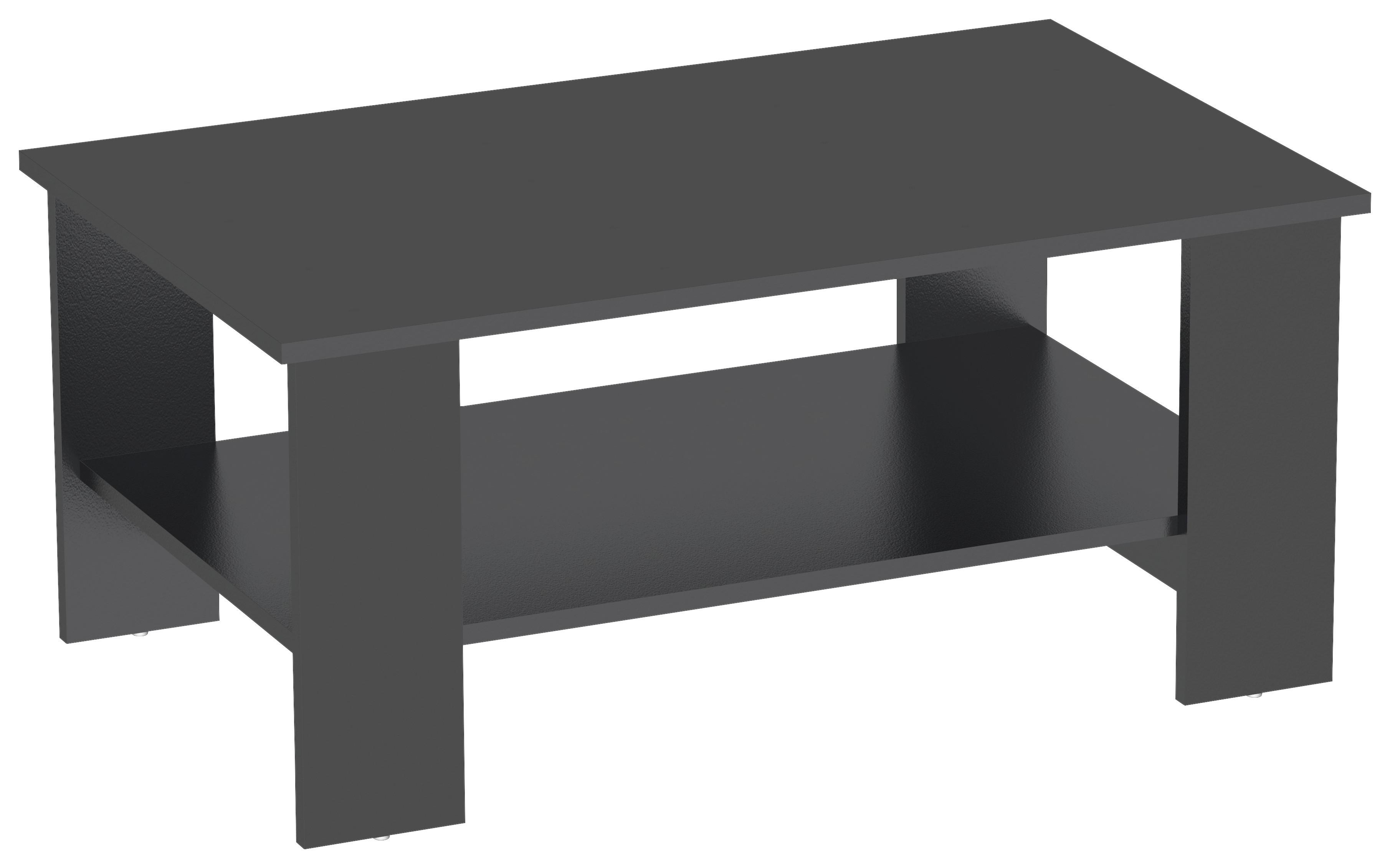 Konferenční stolek PAOLO antracit *CENOVÝ TRHÁK* - antracitová, Konvenční, dřevo/kompozitní dřevo (90/41/55cm) - Based