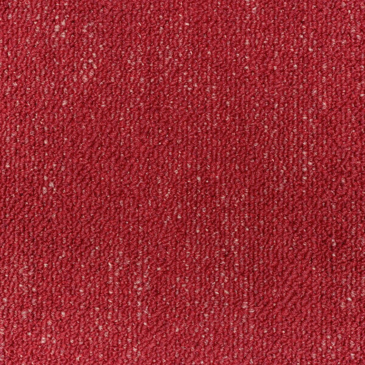 Teppichfliese Rot Marble 50x50 Cm Florhöhe 3 Mm - Basics, Textil (50/50cm)