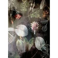 Fototapete Inx4-044 Night Flowers - Trend, Papier (200/280cm) - Komar