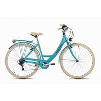 Damenfahrrad 28'' DaCapo Toscana türkis - Türkis, Basics, Metall (25/140/60cm)