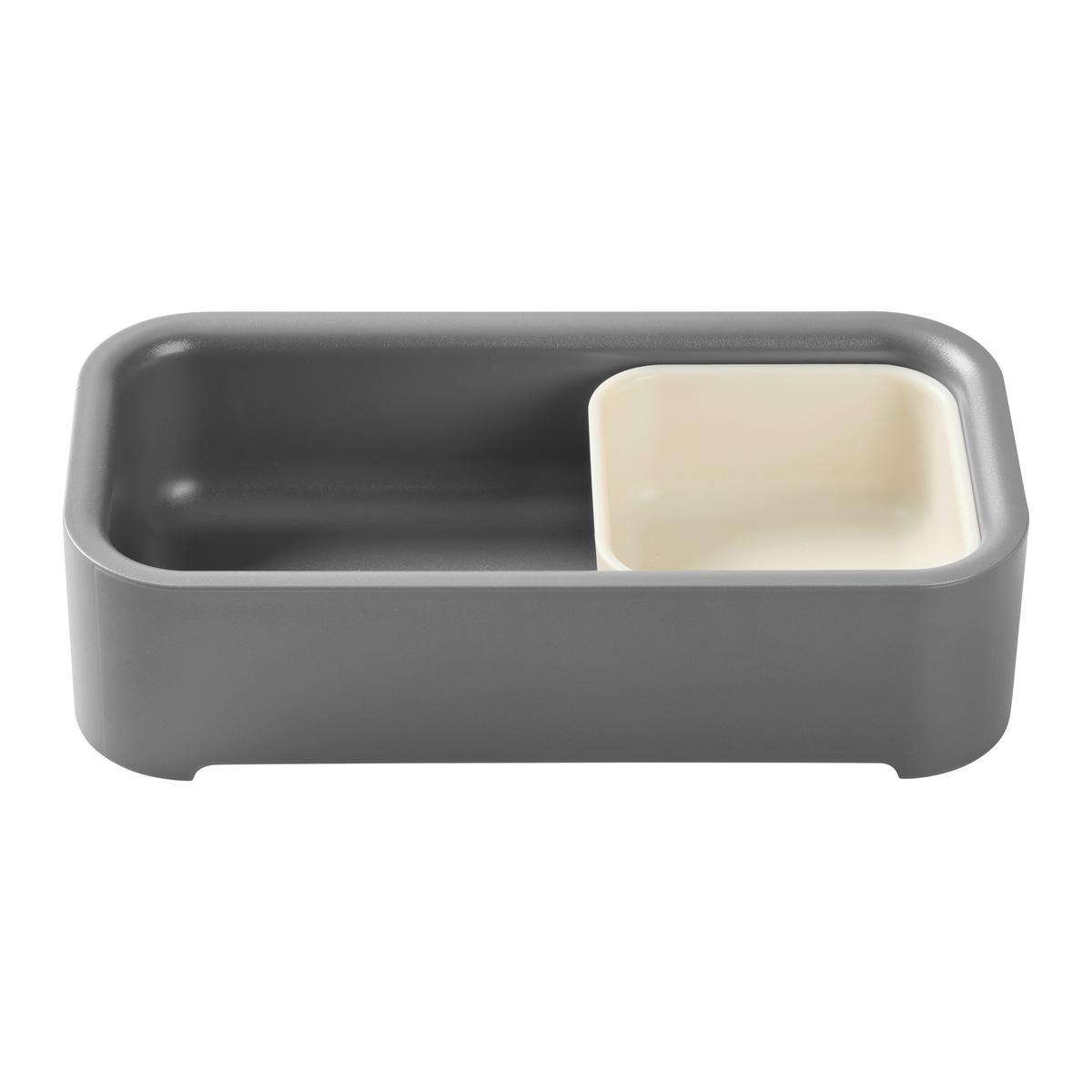 Príborník do zásuvky LIS -EXT- - sivá, Modern, plast (19,1/9,6/4,8cm) - Mömax