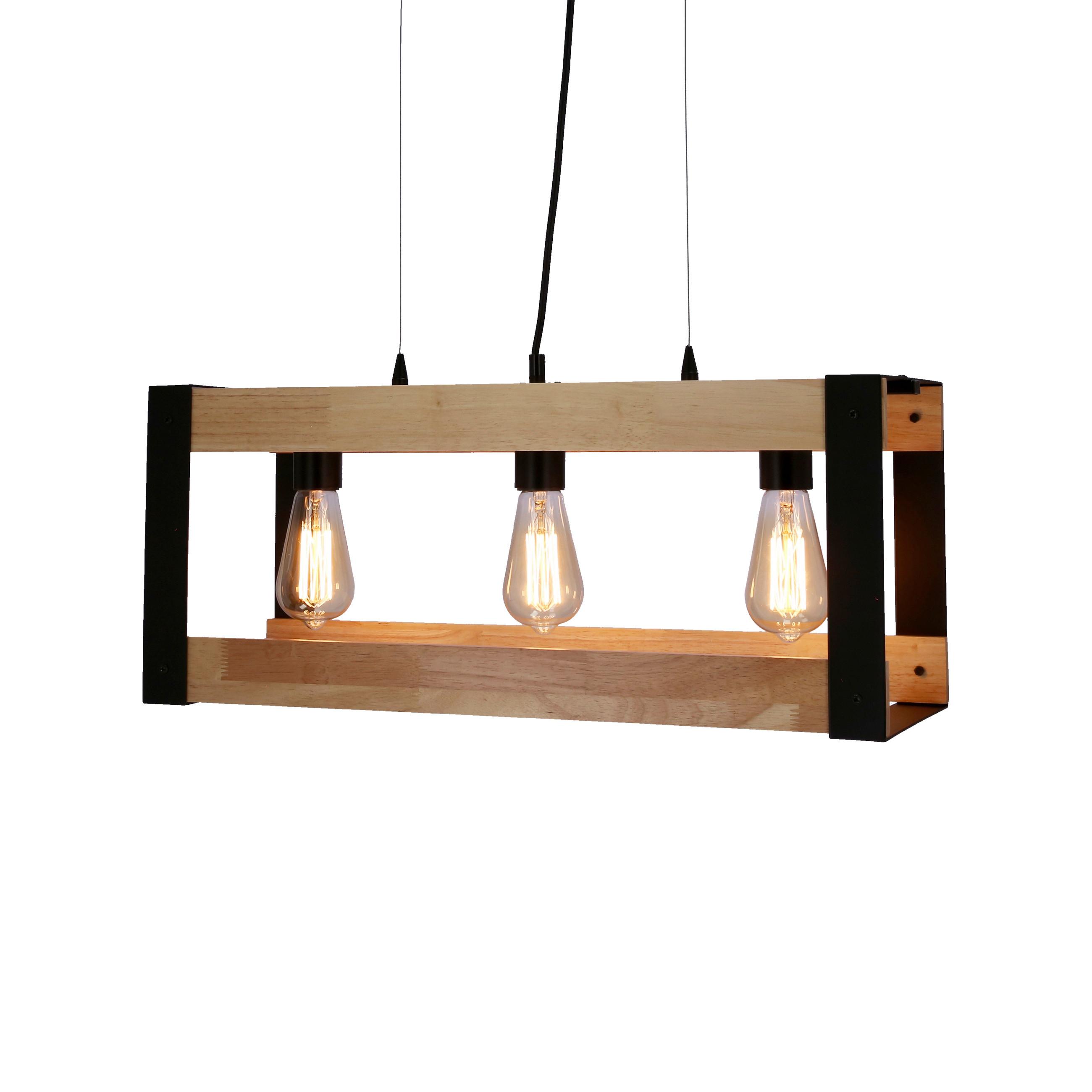 Pendelleuchte 33-79077 - Natur, Metall (60/20/100cm)