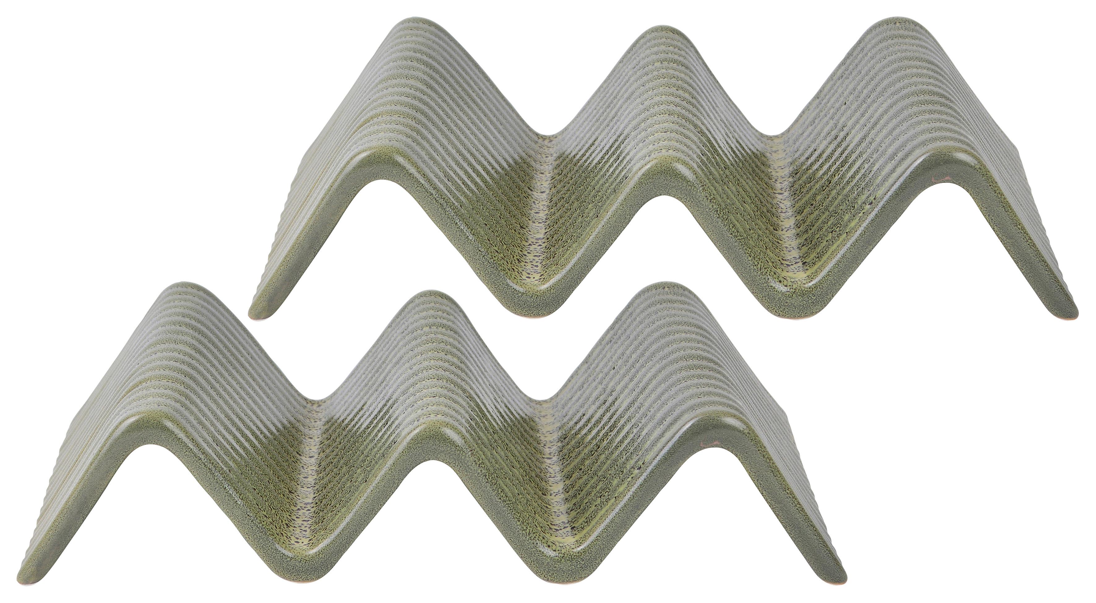 Servierschalenset Aus Keramik Street, 22x10,5 cm, 2--teilig.