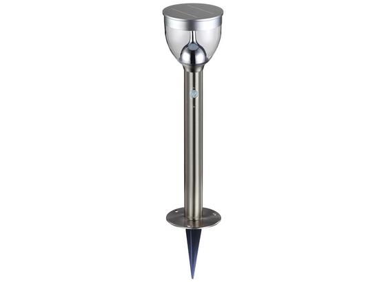 LED-Solarleuchte Tiana - Klar/Grau, MODERN, Kunststoff/Metall (16/56cm) LED-Solarleuchte Tiana - Klar/Grau, MODERN, Kunststoff/Metall (16/56cm)