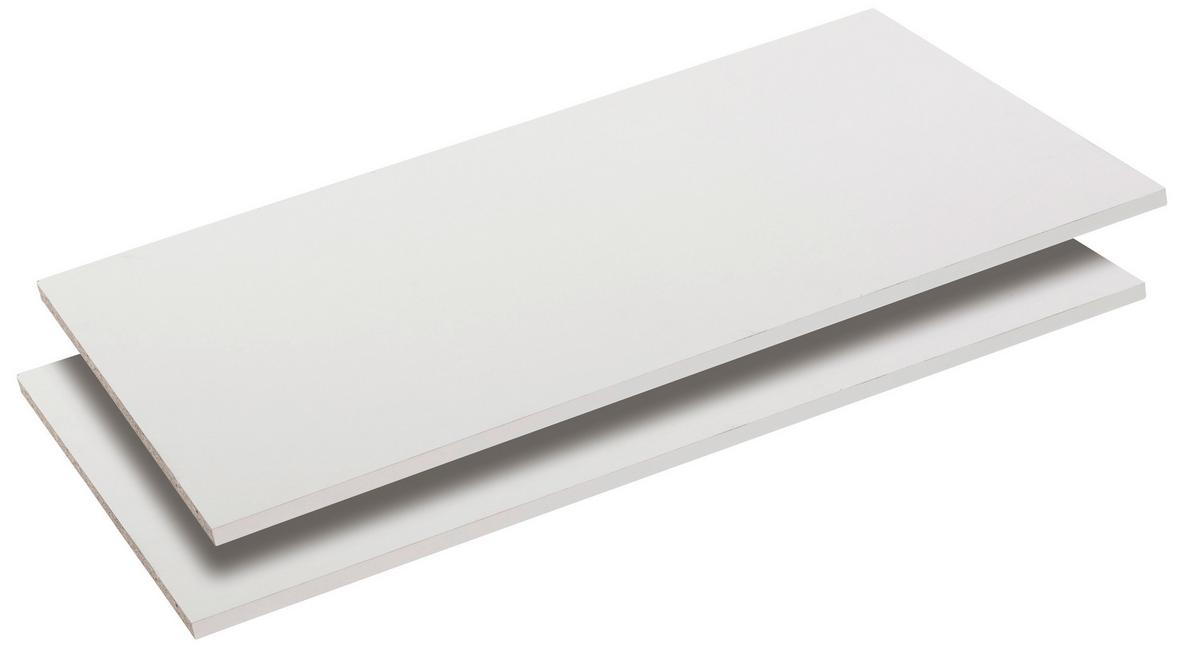 Einlegebodenset Penta4/Viktor4/Royal4 - Weiß, MODERN, Holz (105/2,2/46,5cm)