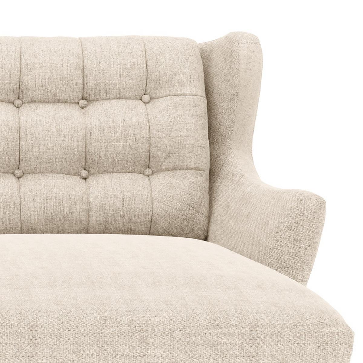 Ecksofa Henry Silberfarben S: 173x250 cm - Eichefarben/Silberfarben, KONVENTIONELL, Textil (173/250cm) - Trendmanufaktur