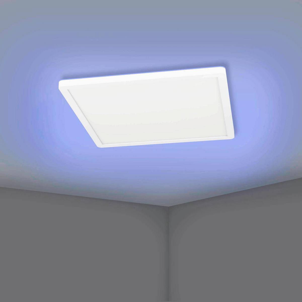 Led-paneel Rovito-z L: 29,5 Cm Mit Farbwechsler - Basics (29,5/29,5/2,5cm) - Eglo