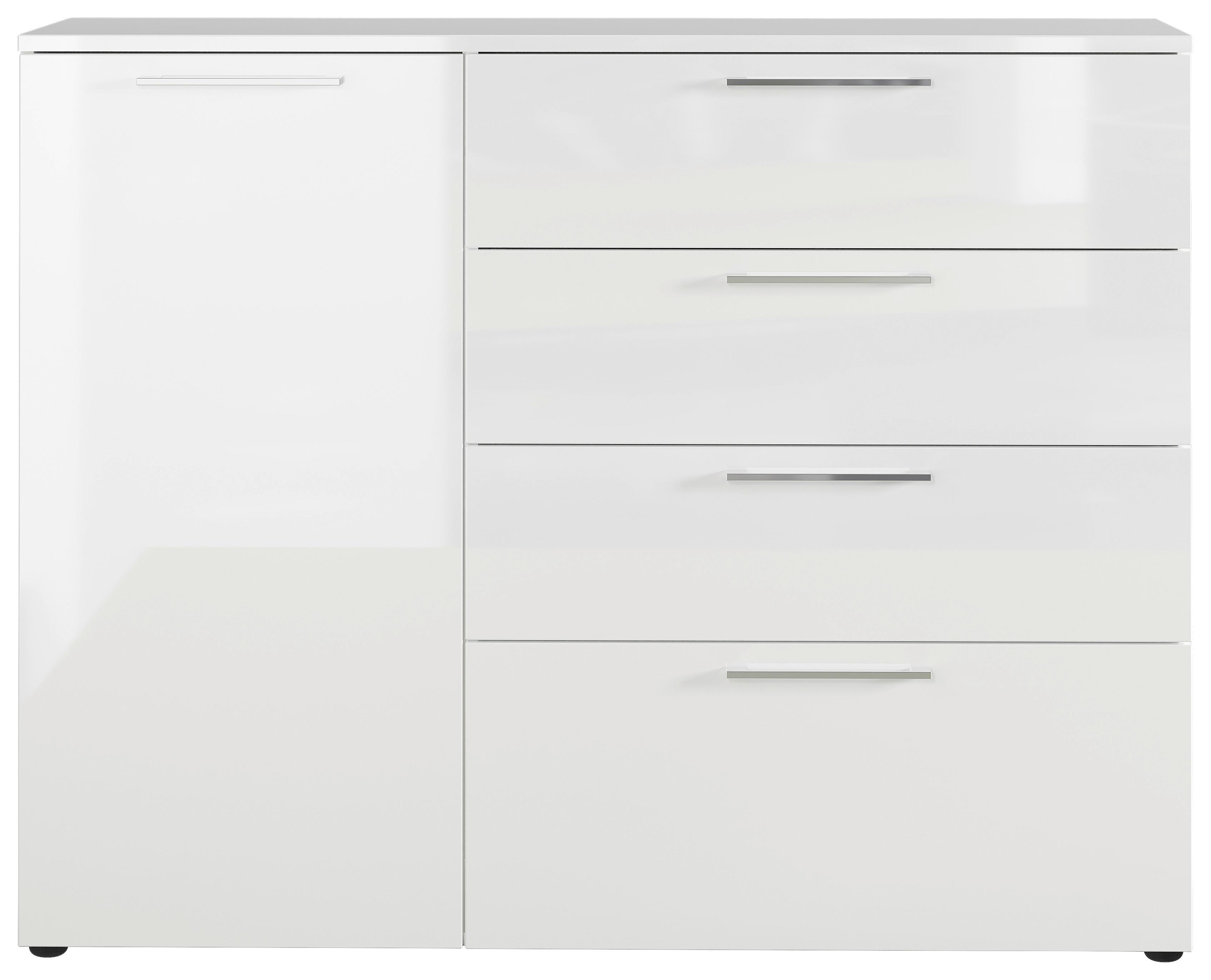 Weiße Kommode mit Schubladen