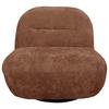Relaxsessel Bunty Terracotta B: 85 cm - Terracotta/Schwarz, Basics, Textil (85/74/85cm) - Livetastic