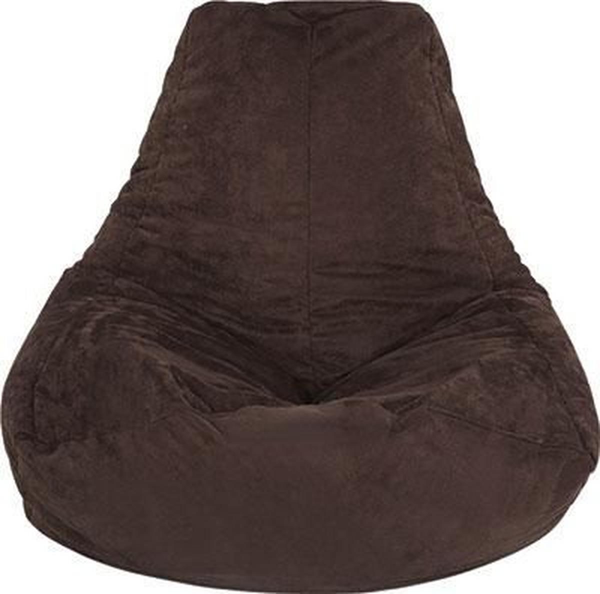 Ülőzsák Verona - barna, textil (90/105/90cm)