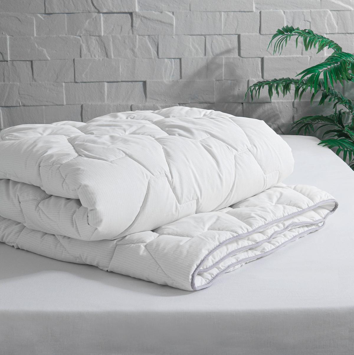 Bettdecke Tesla Sleep - Weiß, Basics, Textil (155/220/4cm) - Yatas