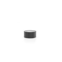 Hochbeetkasten Vita Metall 82,1x40,1x82,1 cm rund - Schwarz, Basics, Metall (82,1/40,1/82,1cm)