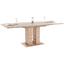 Výsuvný Stôl Helena - farby dubu, Konvenčný, kompozitné drevo (140/76/90cm)