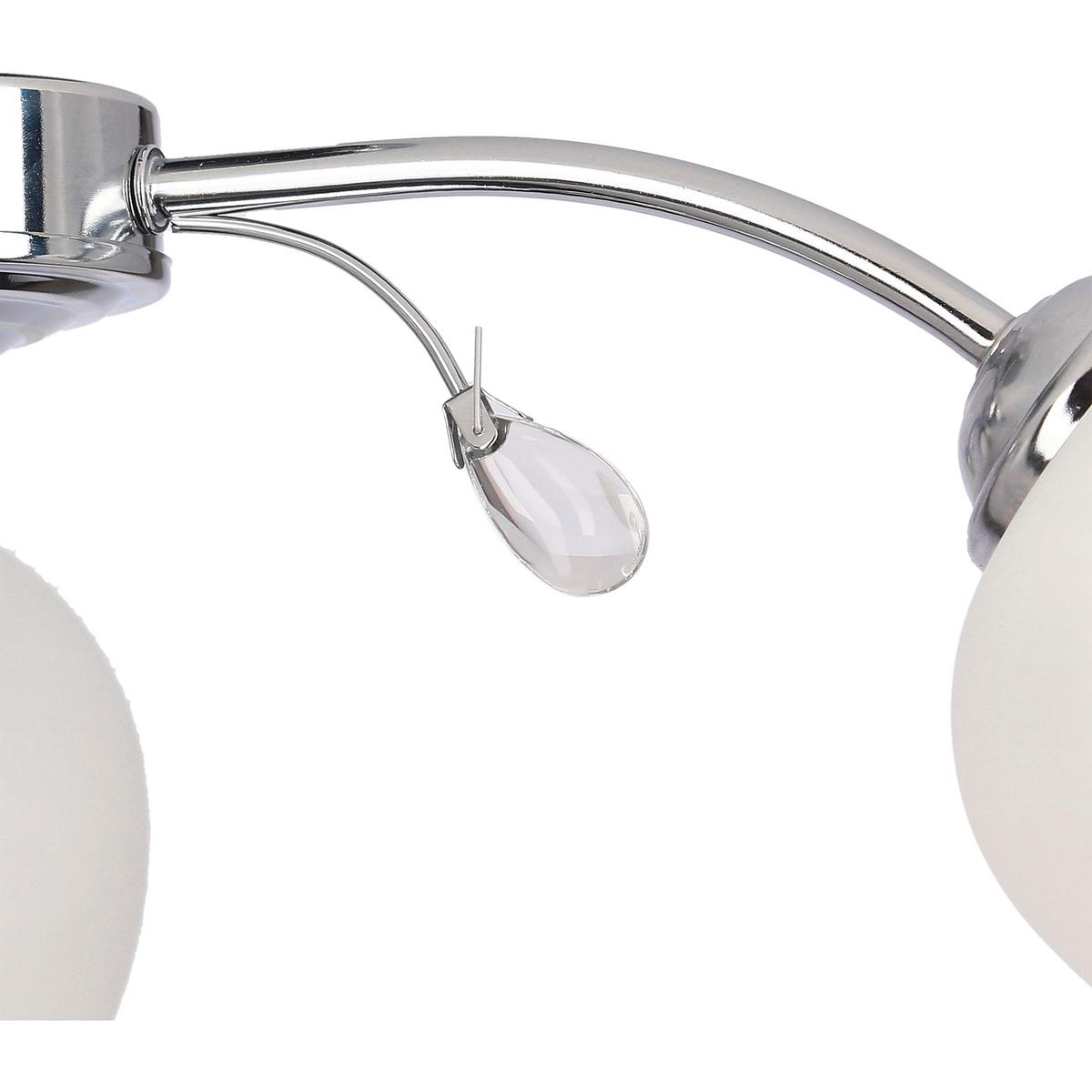 Deckenleuchte 33-09432 Estar - Chromfarben, KONVENTIONELL, Metall (54/54/23cm)