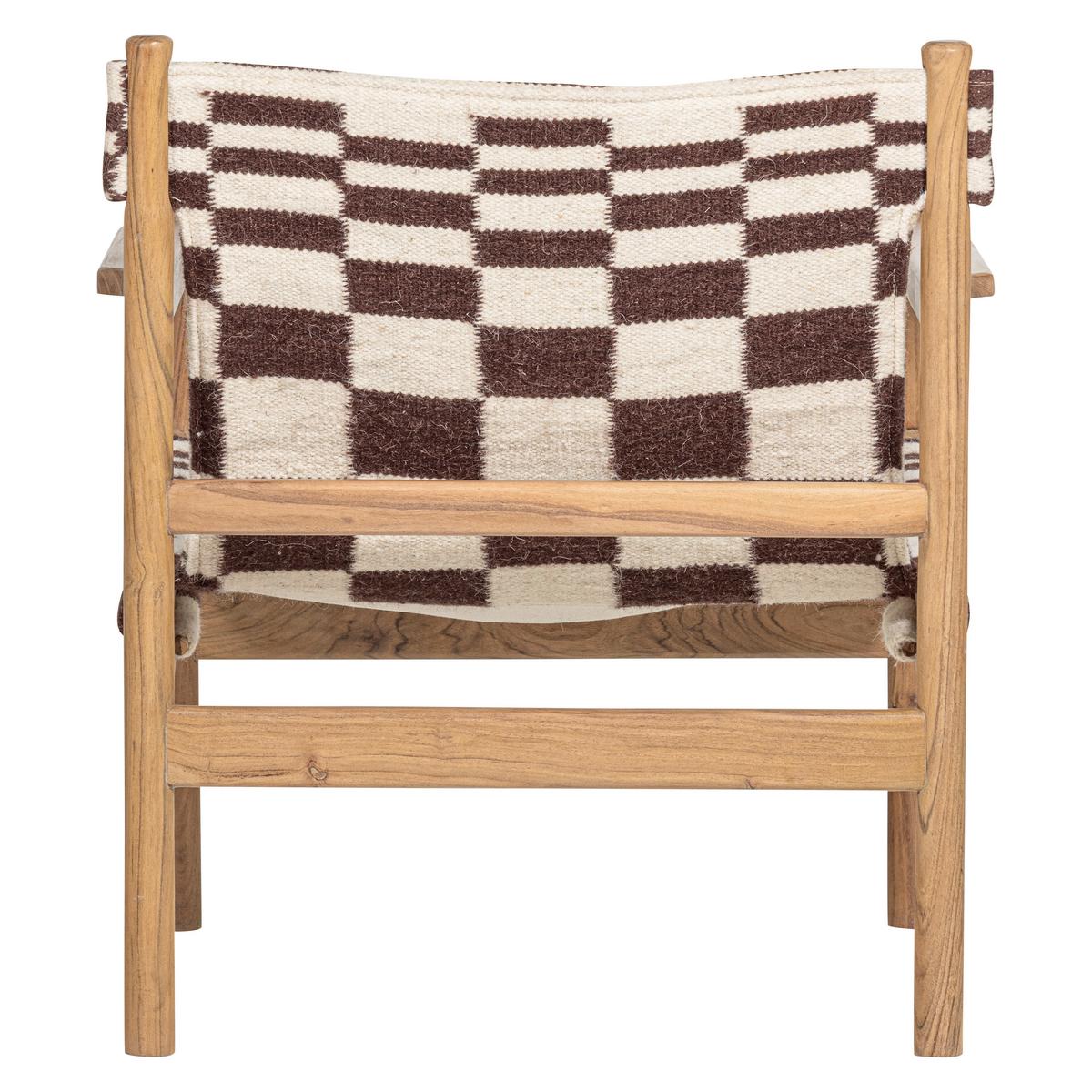 SESSEL Zano Braun/Naturfarben B: 73cm - Braun/Naturfarben, MODERN, Holz/Textil (73/76/67cm) - Livetastic
