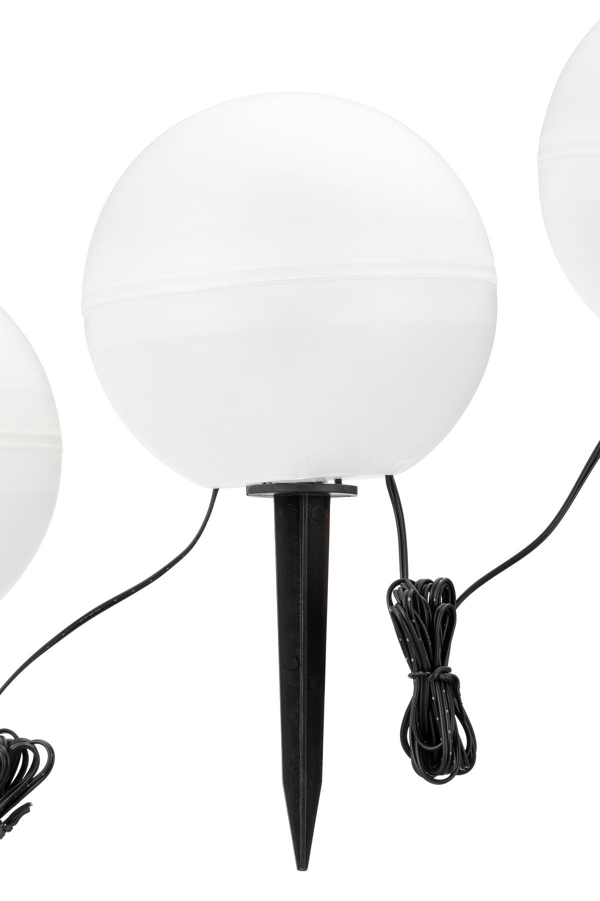 Solarleuchte, 800 cm Doris - Weiß, Basics, Kunststoff (800cm) - Homezone