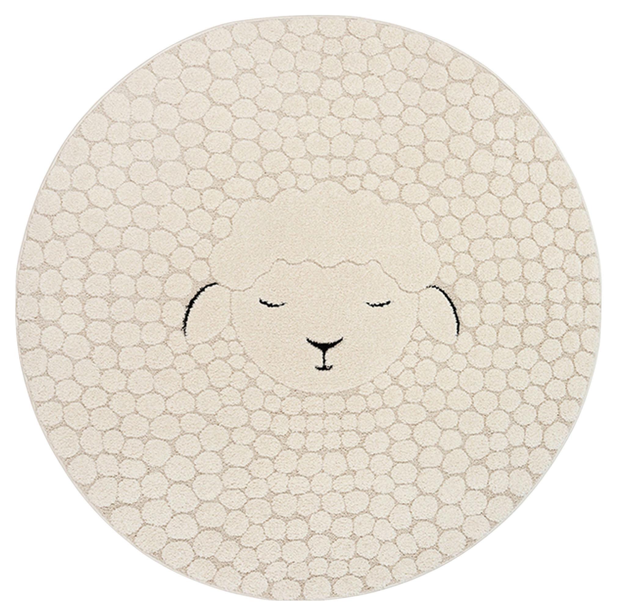 Kinderteppich Eclipse Kids - Creme, Trend, Textil (120cm)