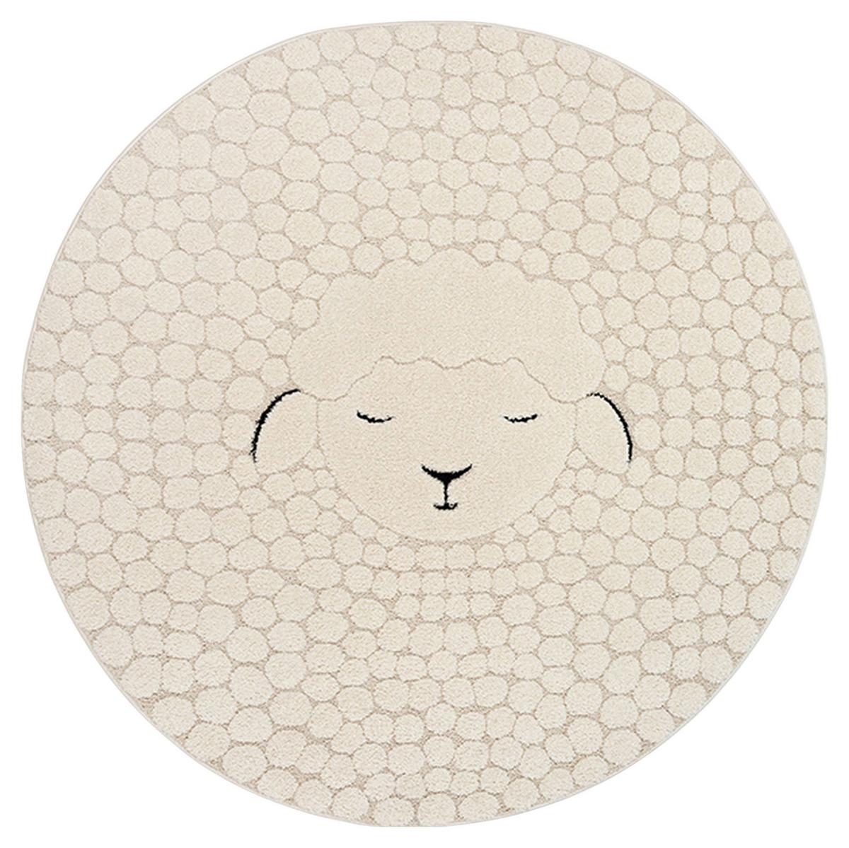 Kinderteppich Eclipse Kids - Creme, Trend, Textil (120cm)