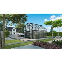 Gewächshausbausatz Diana 9900 Hkp4mm, Schwarz Set - Schwarz, Basics, Kunststoff/Metall (263,5/245,5/383cm)